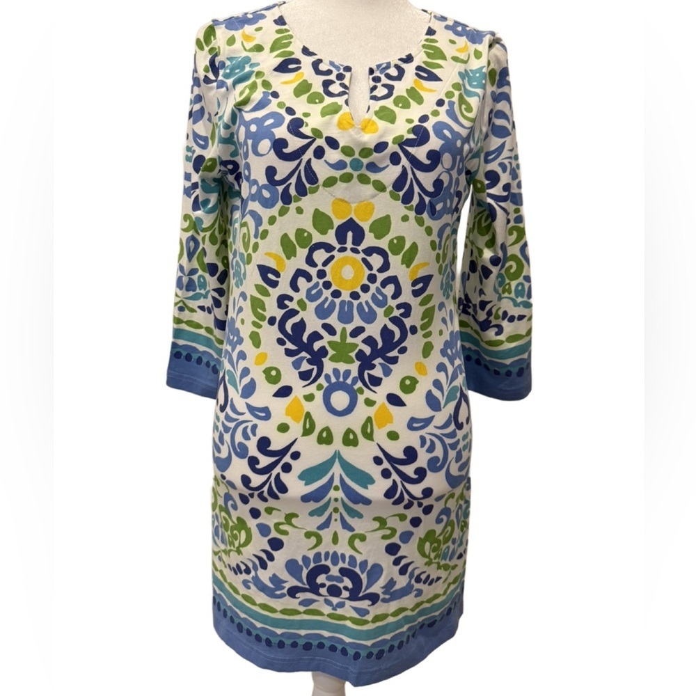 Barbara Gerwit Pattern Shift Dress